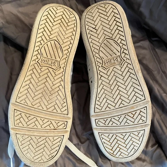 Men’s all white K-Swiss classics. 11 - Picture 5 of 8